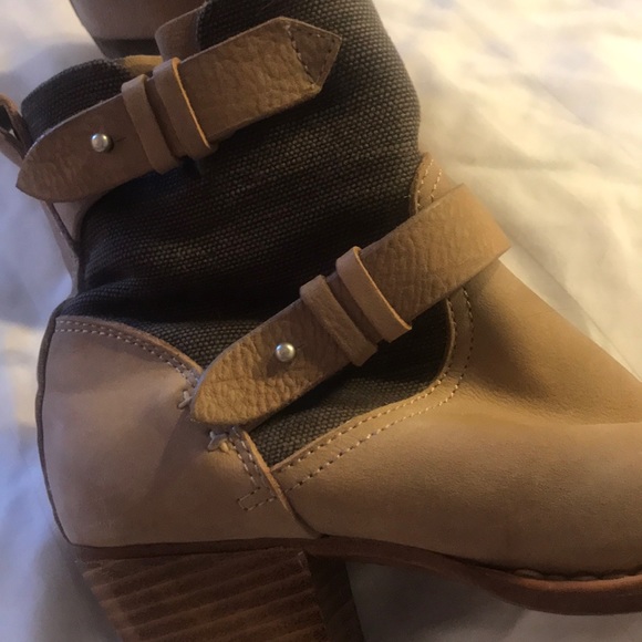 RAG & BONE booties ankle 36 6 5.5 boots zip buckle - Picture 5 of 6